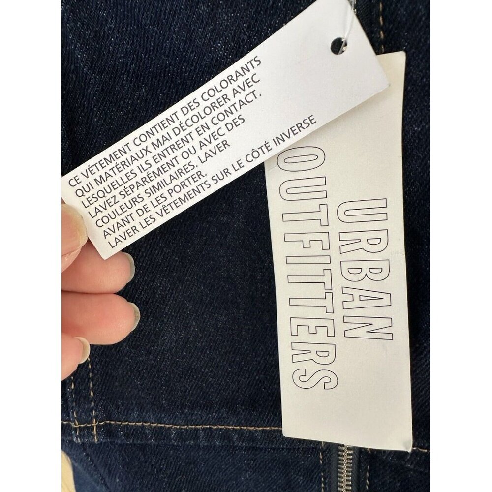 NWT URBAN OUTFITTERS BDG Zella Denim Zip Up Mini Dress in Size 6 casual - Picture 5 of 6